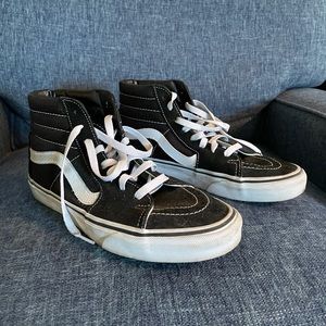 Vans Sk8 Hi Classic Black Shoes